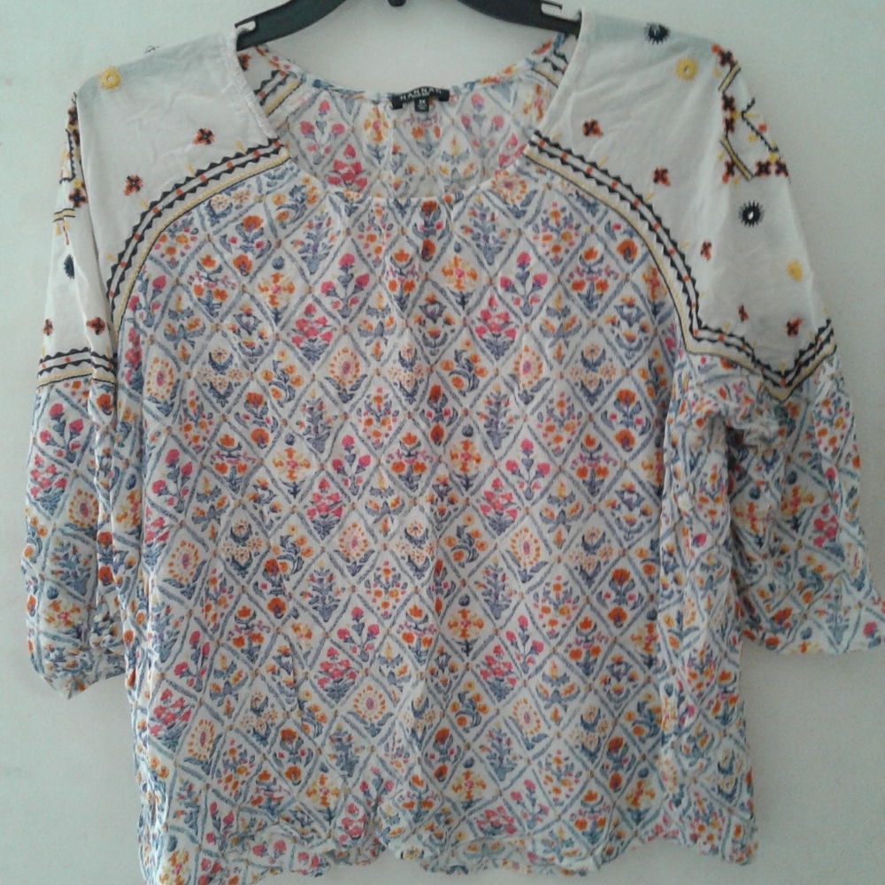 Hannah Size 2X Multicolor Top